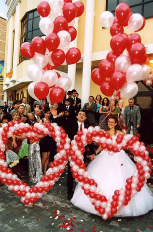 Свадебные аксессуары,  организация свадьбы, свадебные украшения, оформление свадеб, оформление шарами в Красноярске